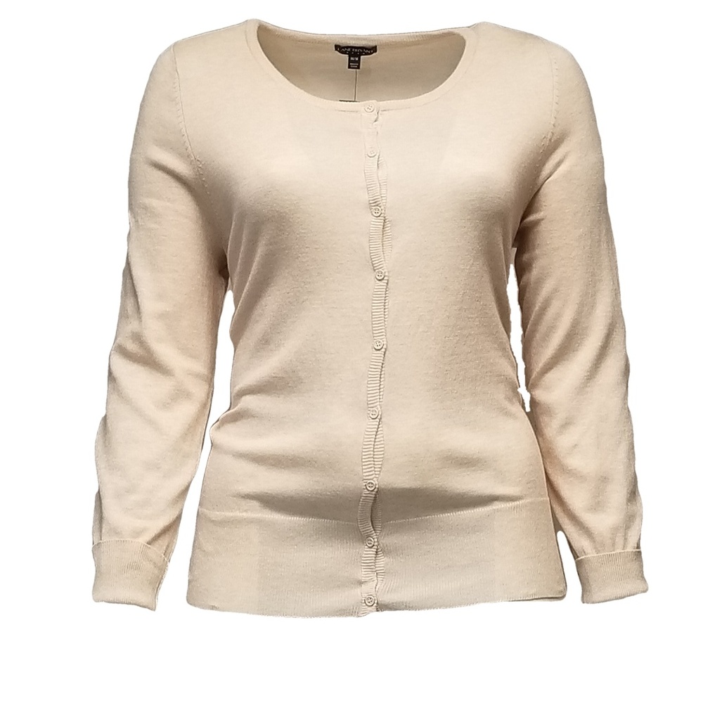 Lane Bryant Cream Cardigan Sweater(14/16)